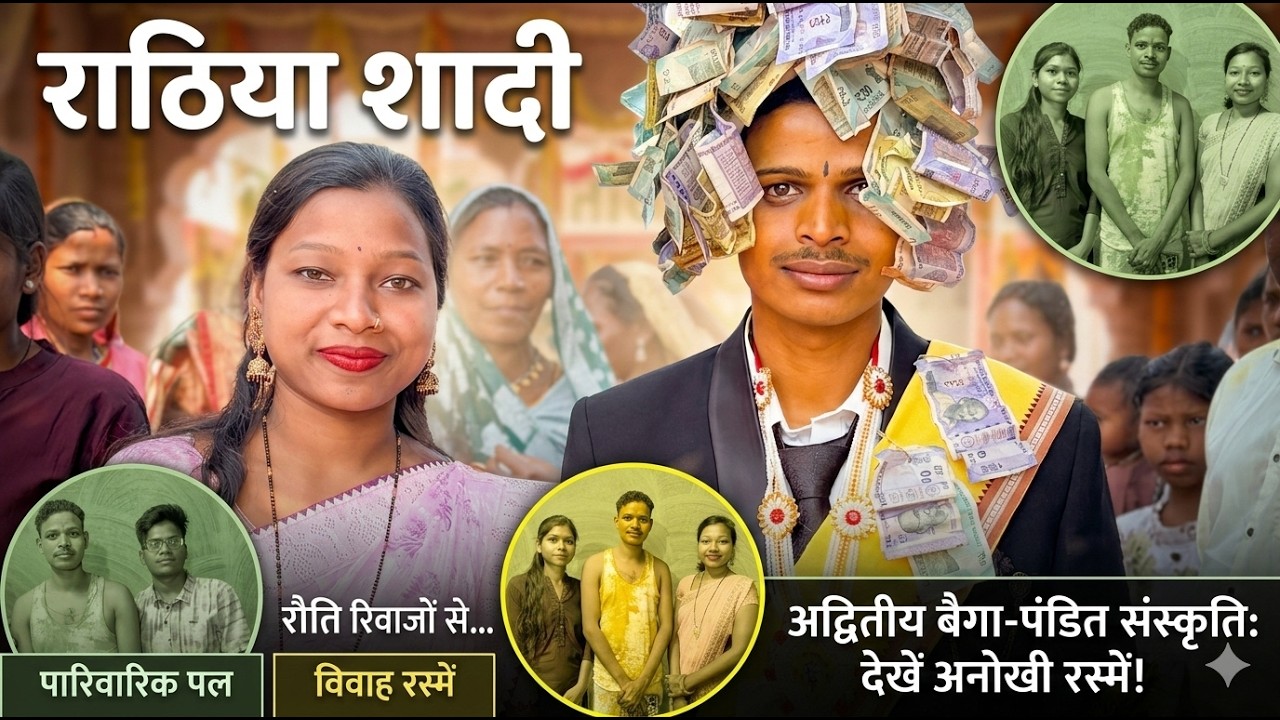 गाँव की शादी -  तुलेश्वर संग गीतु | CG Village Vlog | Namaste Chhattisgarh