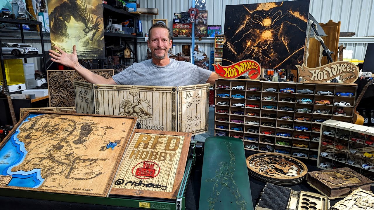 HUGE PROJECTS with the NEJE MAX 4 - E80 Laser Cutter & Engraver