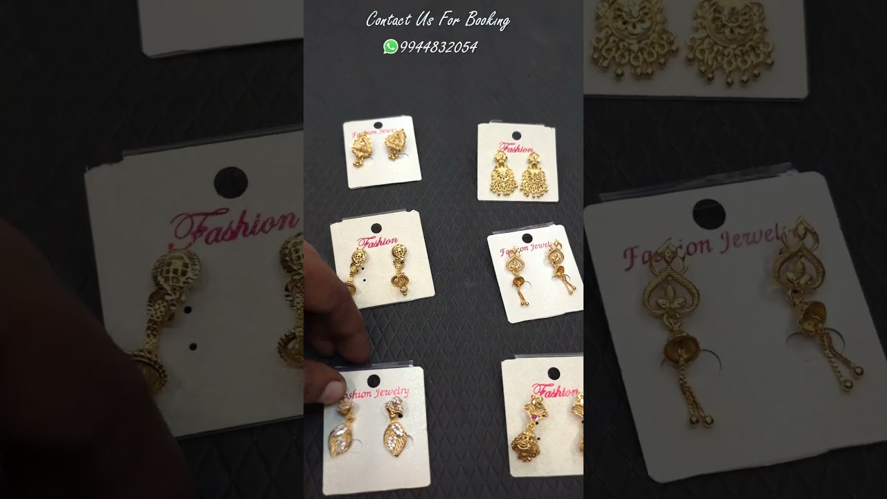 One Gram Forming Earrings | For Booking @ 9944832054 | 