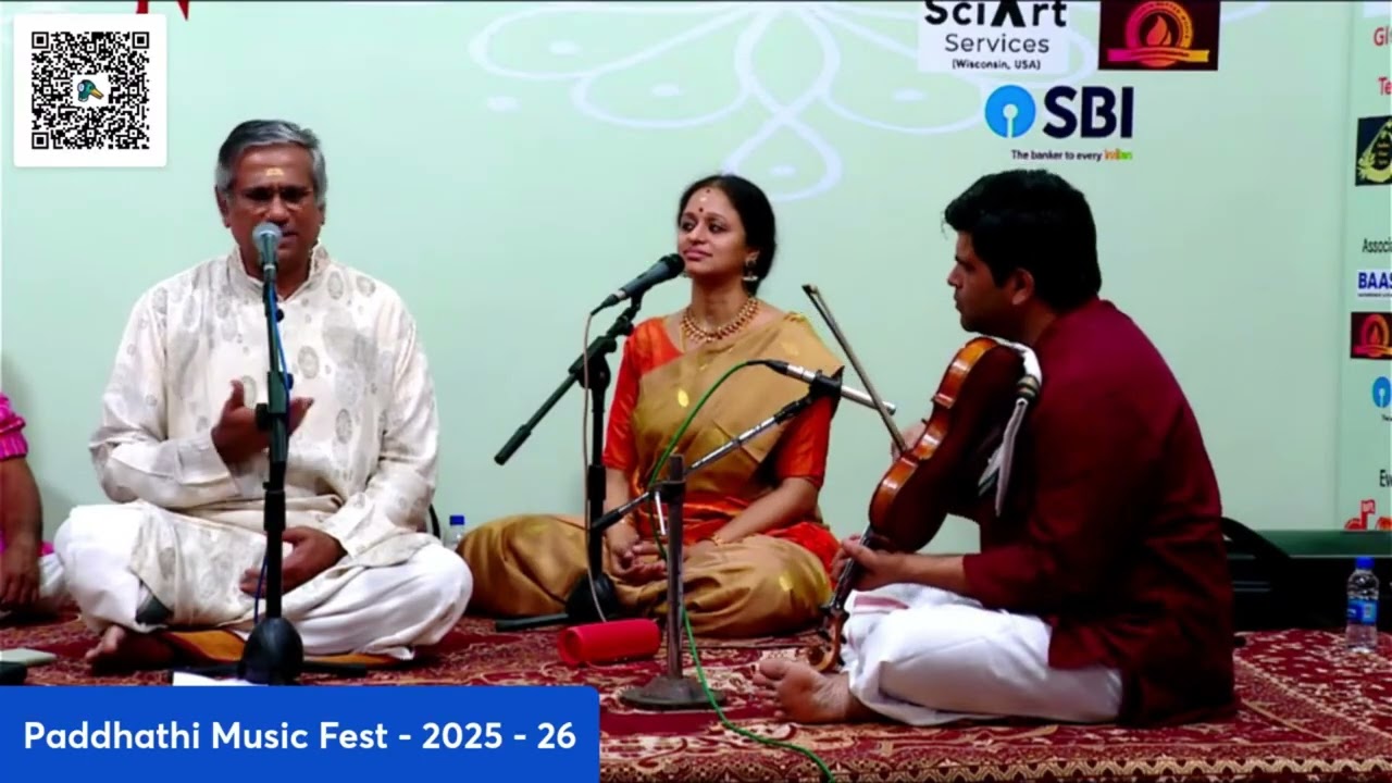 Paddhathi Festival 2025 l Carnatica Parthasarathy Swami Sabha l Carnatic Music Concert Dr. S. Sunder