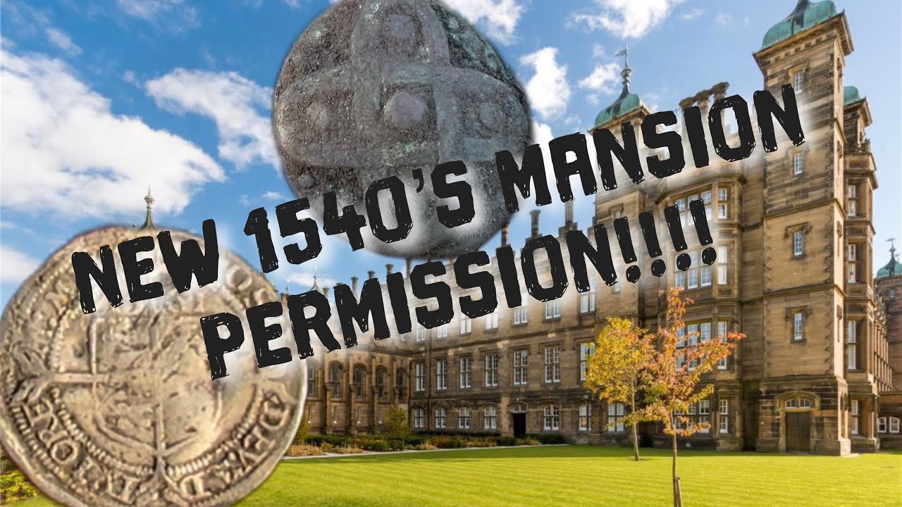 New 1542AD MANSION permission - HAMMERED SILVER!!