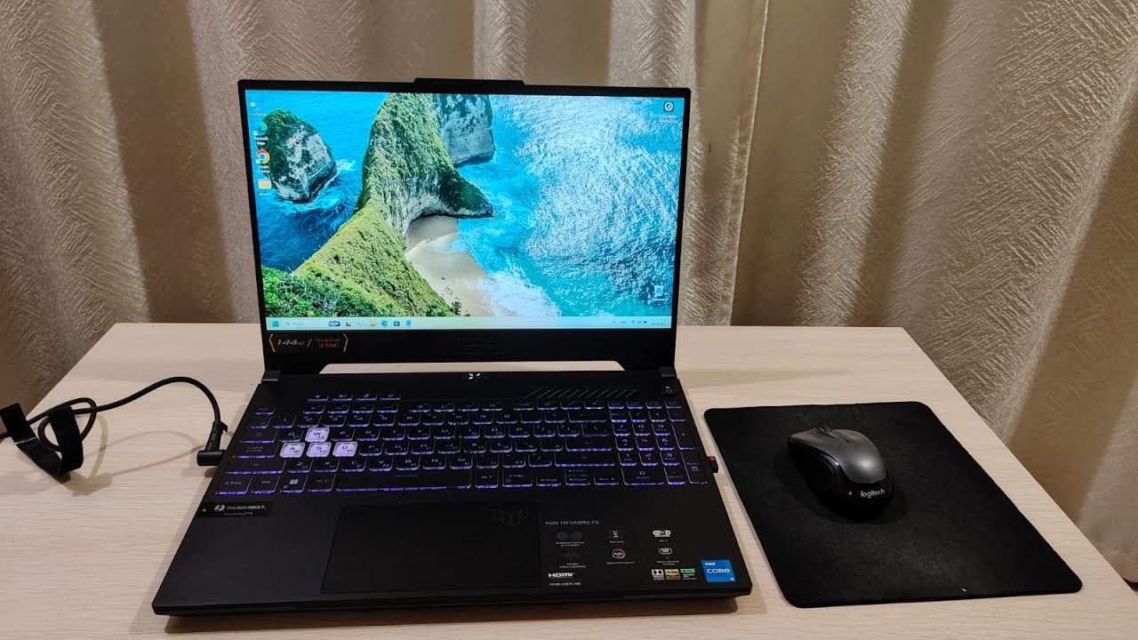 ASUS TUF Gaming F15 FX507ZC4-HN143 установка Windows 11