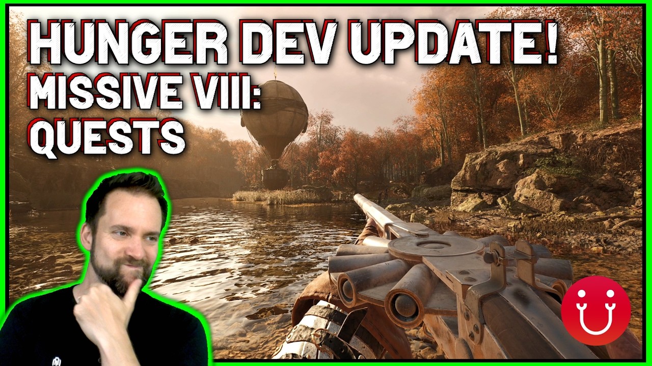 HUNGER DEV UPDATE - Quests System & Daily Quest Showcase - MISSIVE VIII - HUNGER PODCAST