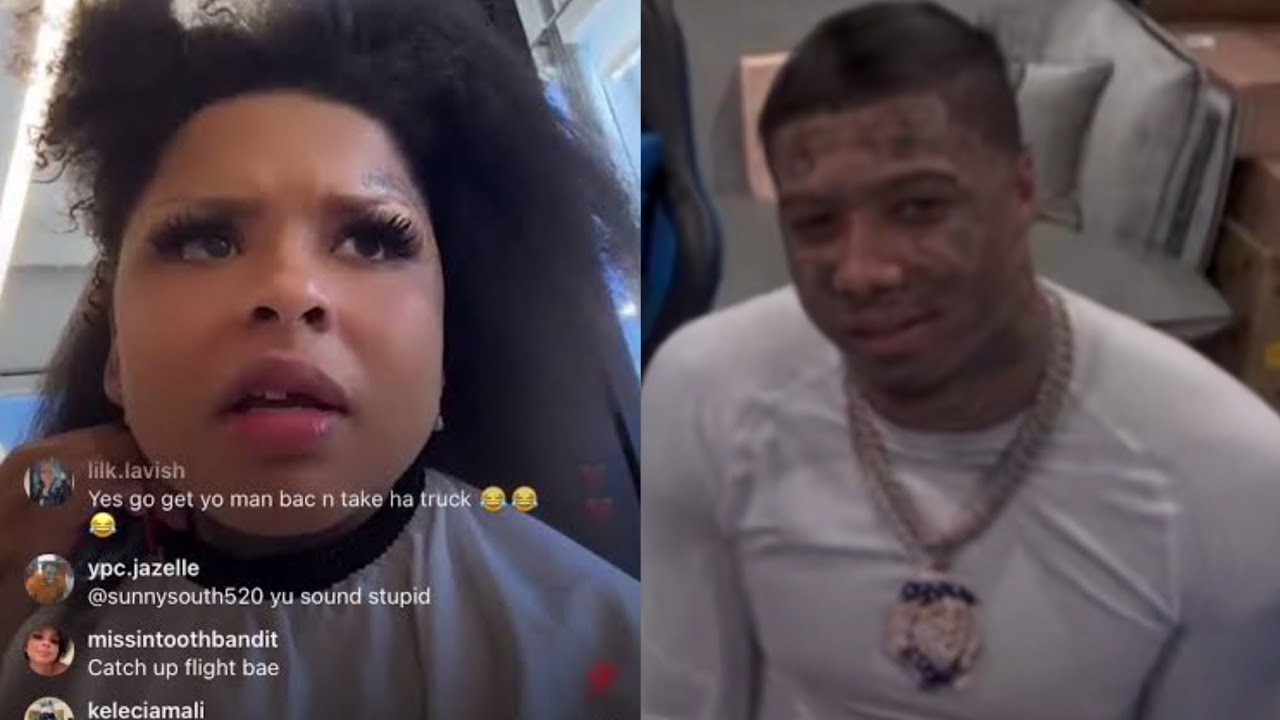 «Мне не нужны с тобой конфликты, леди», — отвечает Blueface Кристиану Року на фоне продолжающегос...