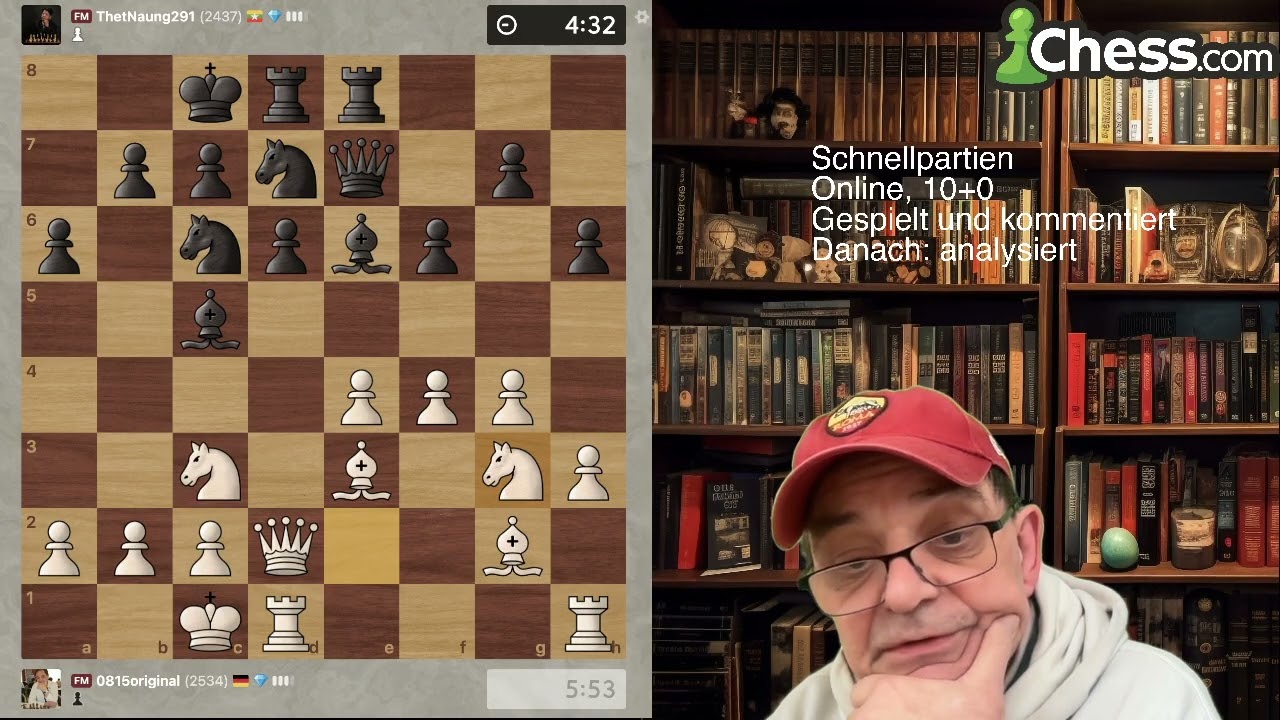 Schnellschach mit Schönheitsfehlern -- zwischendurch ein neues Peak