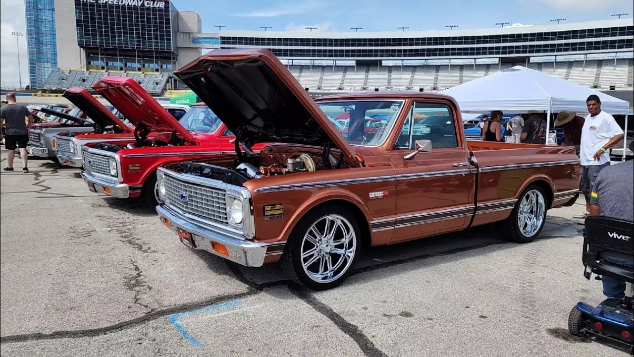TEXAS TRUCK SHOW! TEXAS C10 NATIONALS AT THE TEXAS MOTOR SPEEDWAY FORT WORTH, TEXAS in 4K