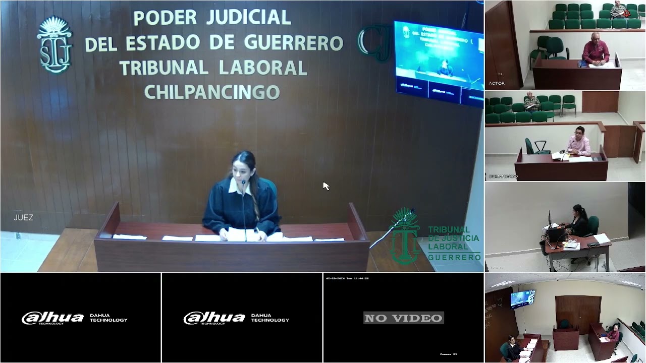 Audiencia de Juicio laboral