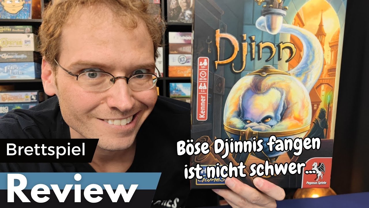Djinn - Worker-Movement von H@ll Games– Brettspiel – Review und Regelerklärung
