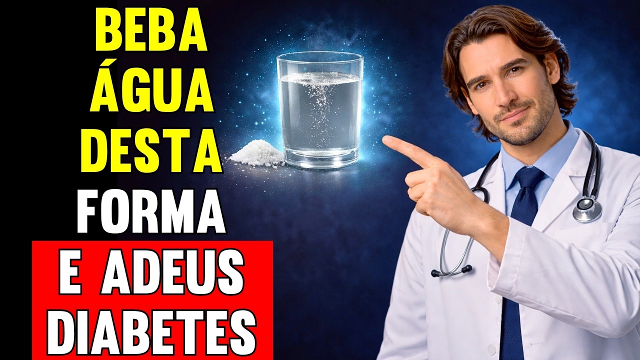 Como Voc&ecirc; Deve Beber &Aacute;GUA para REGULAR o A&Ccedil;&Uacute;CAR e EVITAR o Diabetes