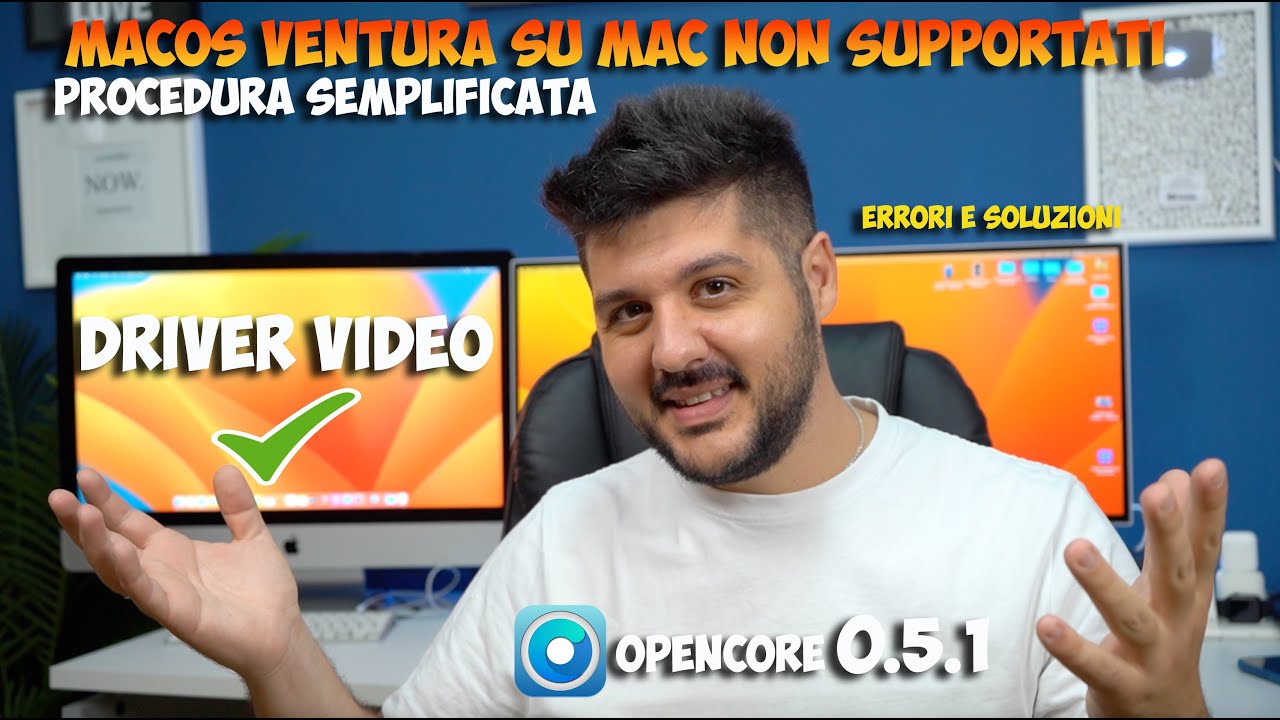 macOS Ventura su vecchi mac   #macosventura #macnonsupportati #albinorifici