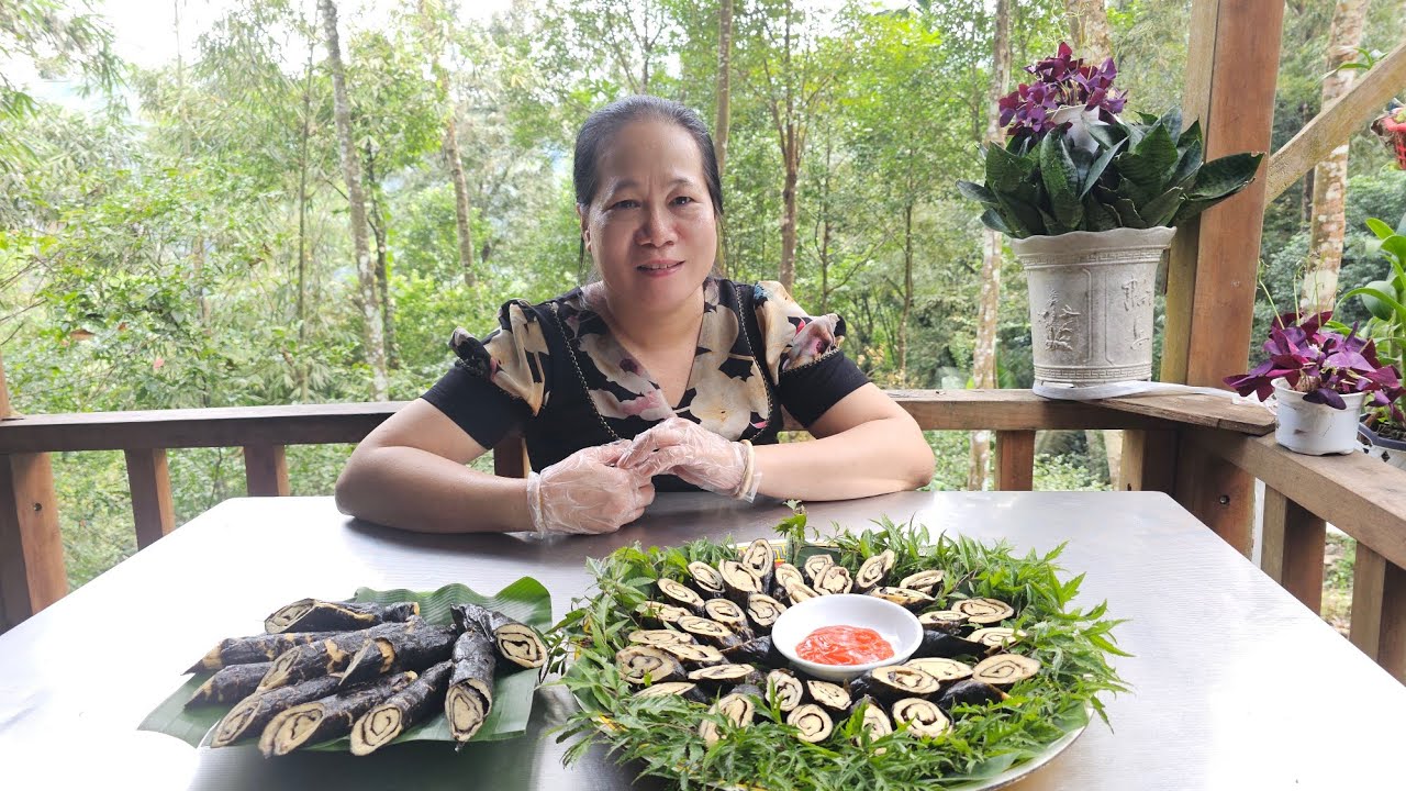 tàu hũ ky cuộn rong biển đơn giản