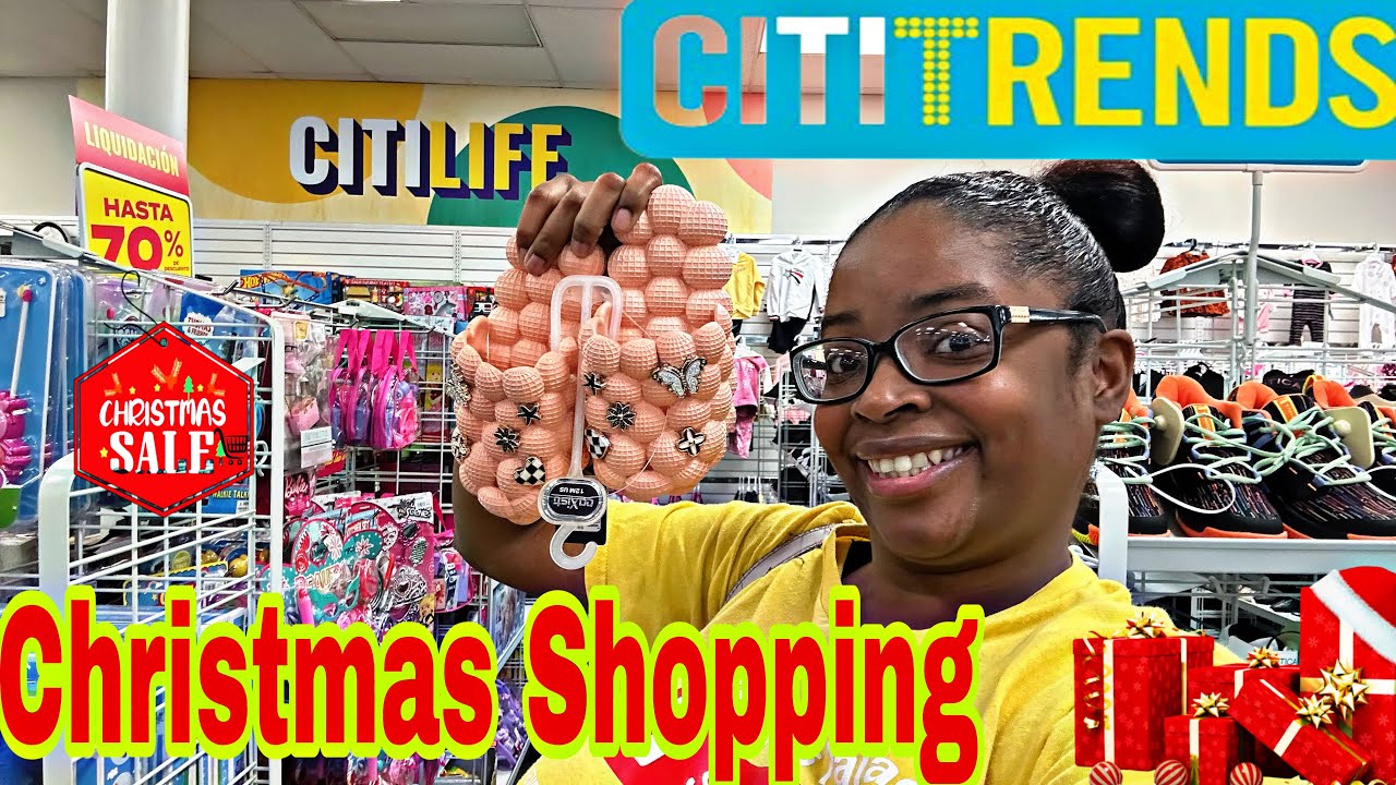 LET’S GO SHOPPING AT CITI TRENDS FOR CHRISTMAS GIFTS 🎁 🤶🎄