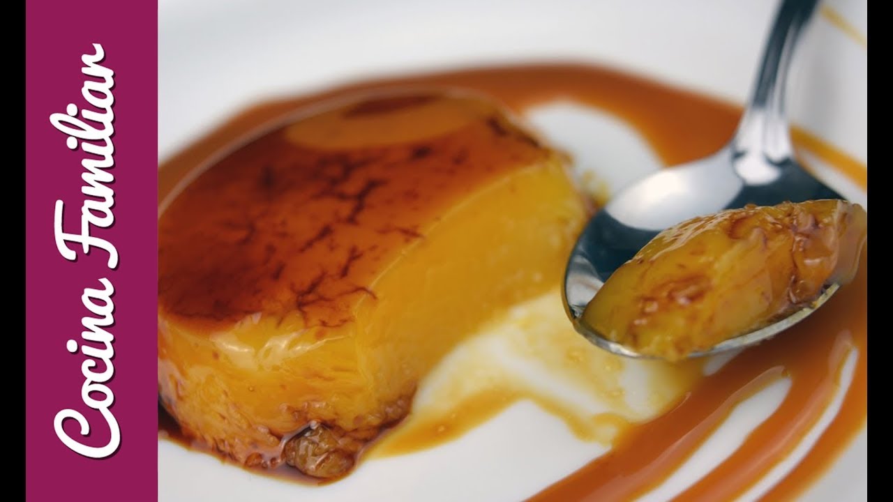 Como hacer tocinillo de cielo casero. Recetas de Javier Romero