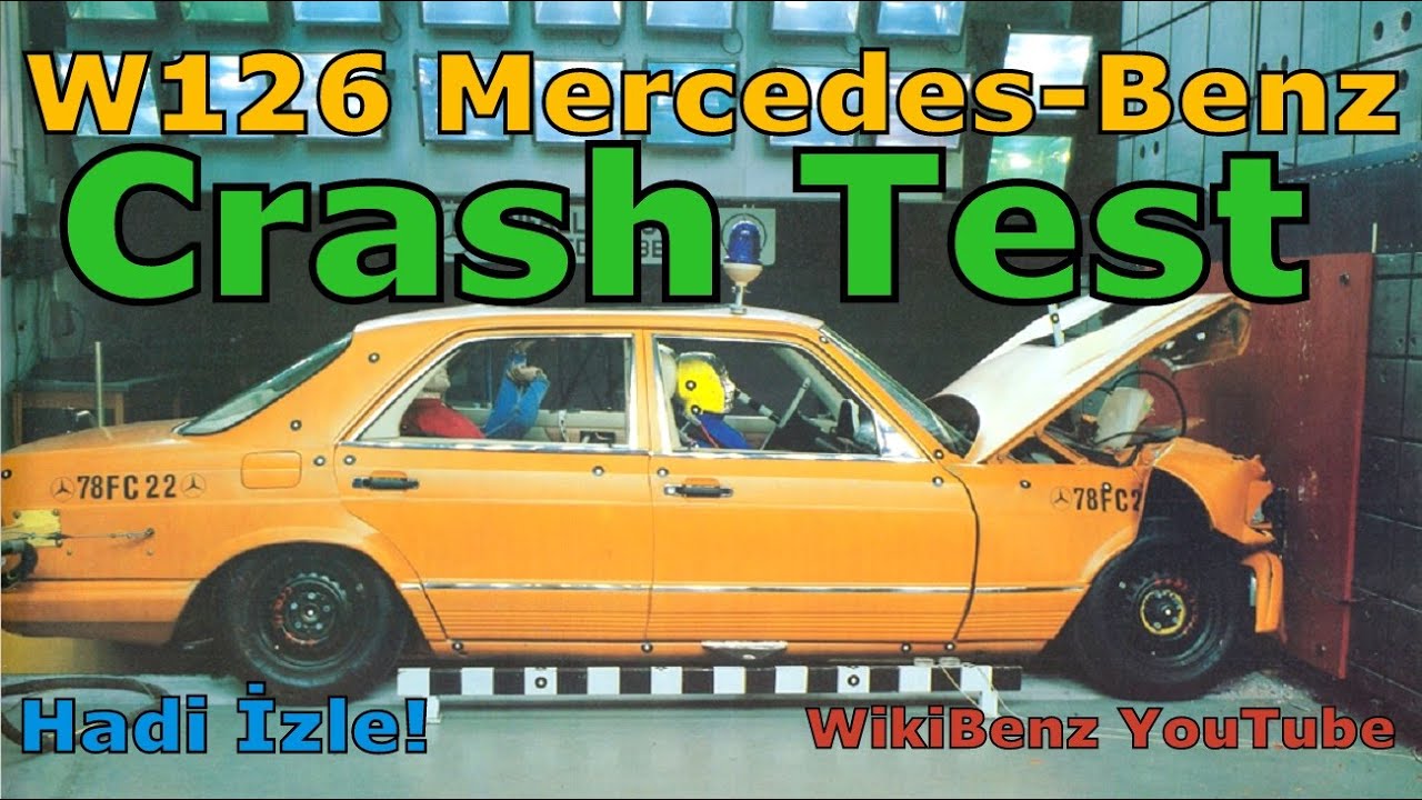 W126 MERCEDES-BENZ | CRASH TEST
