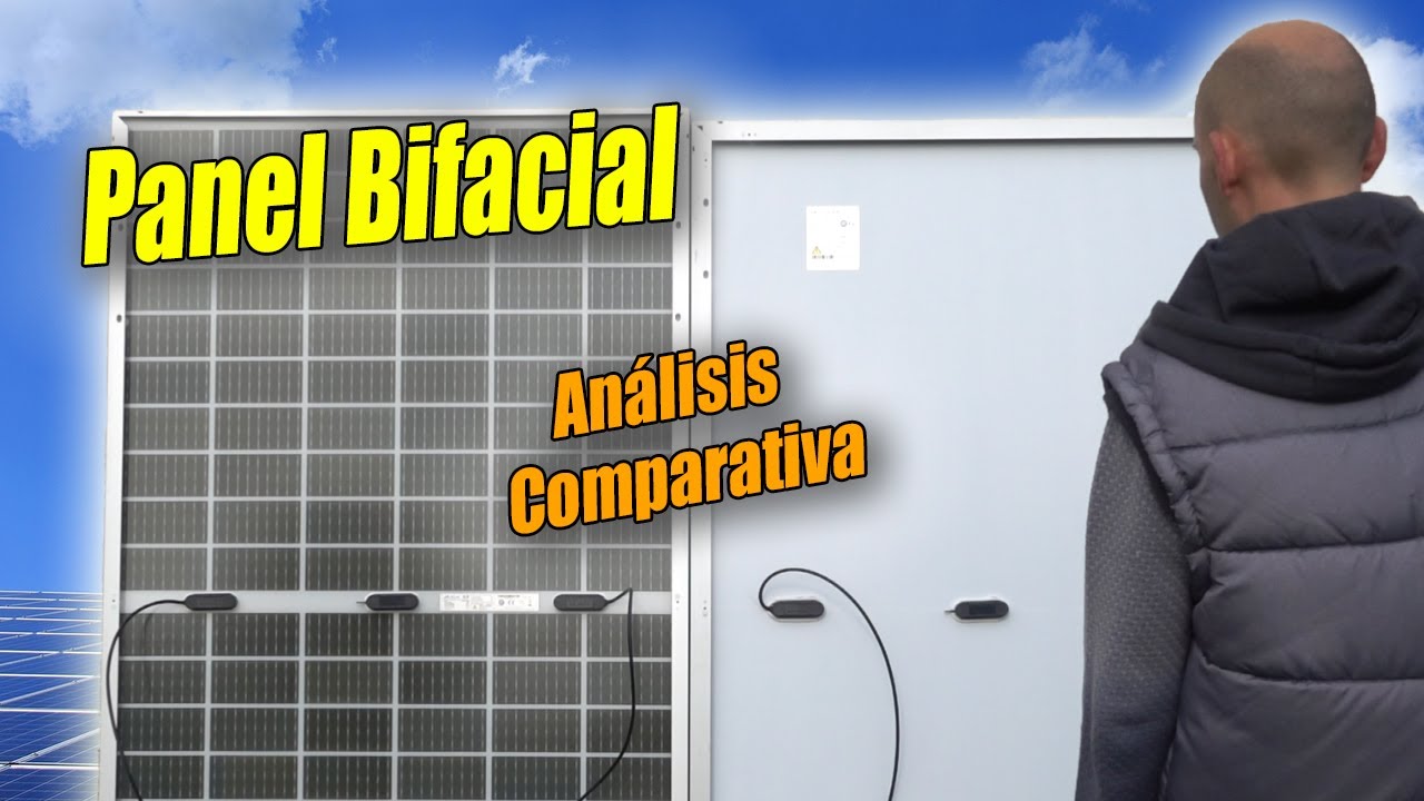 Pruebas con panel solar Bifacial (Comparativa/Análisis)