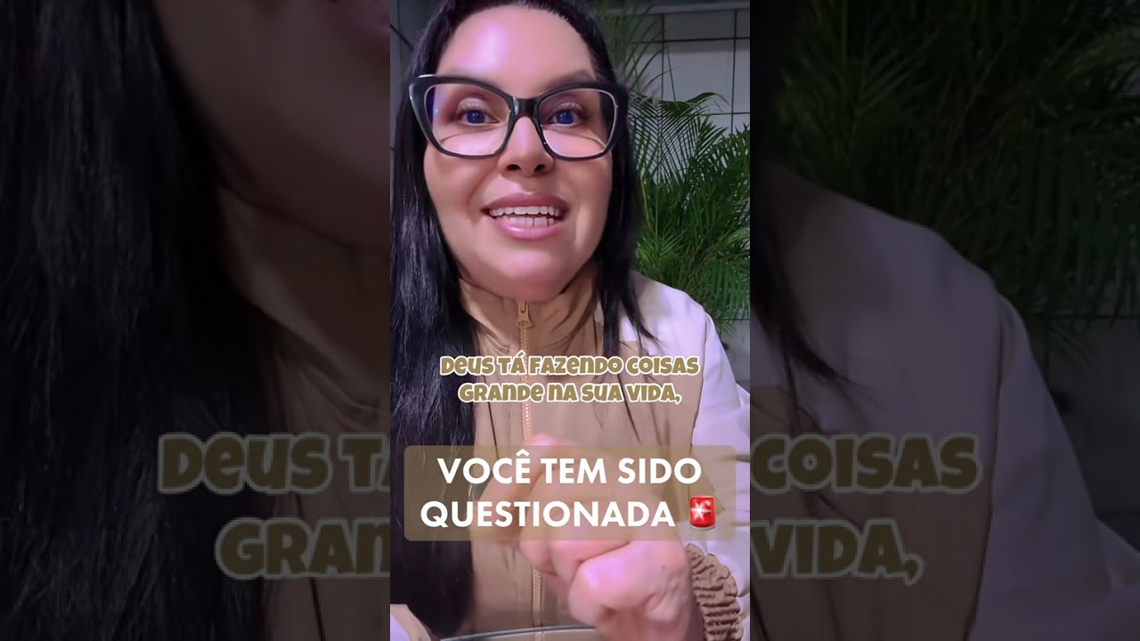 VOCÊ TEM SIDO QUESTIONADA 😱🚨‼️