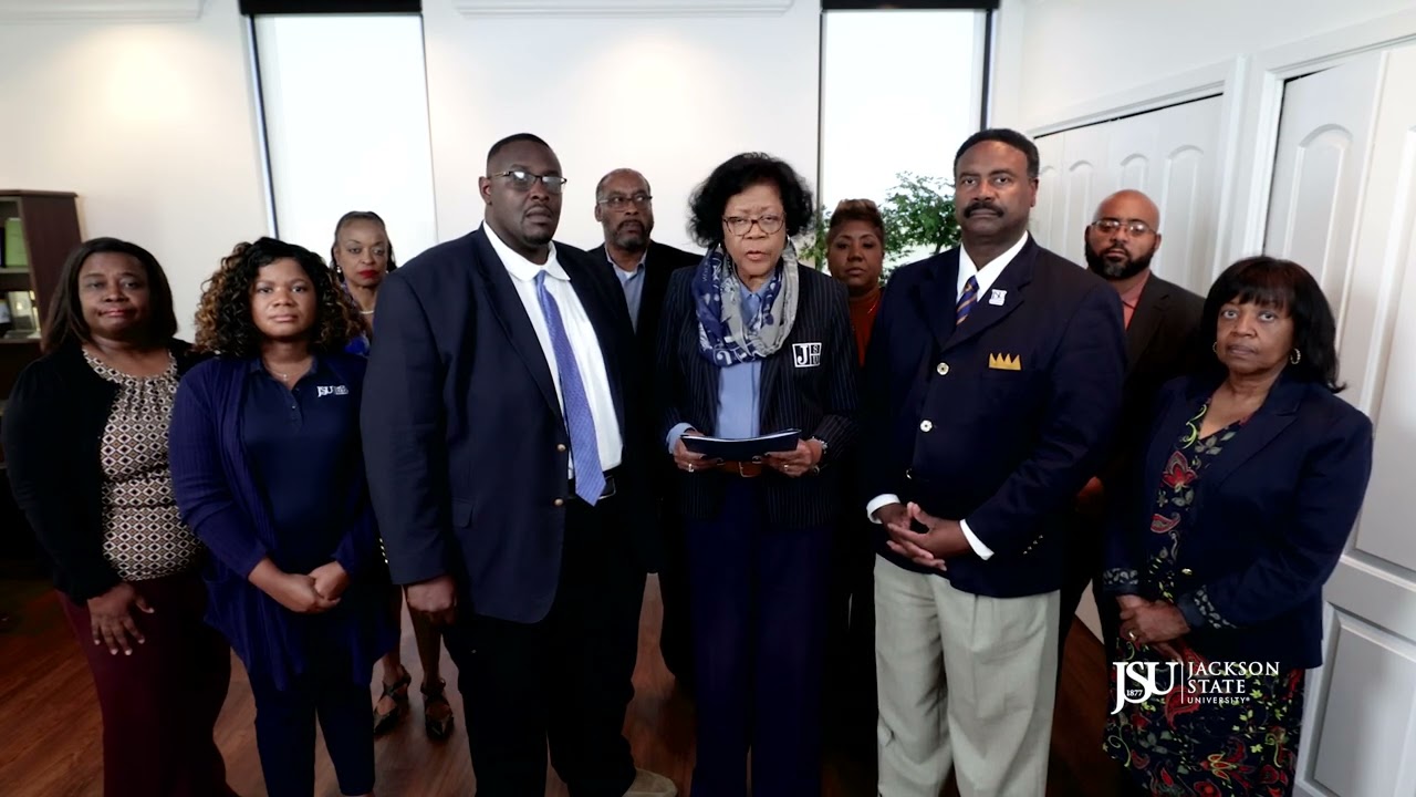 Acting President Elayne Hayes-Anthony addresses the tragic passing of JSU student Jaylen Burns