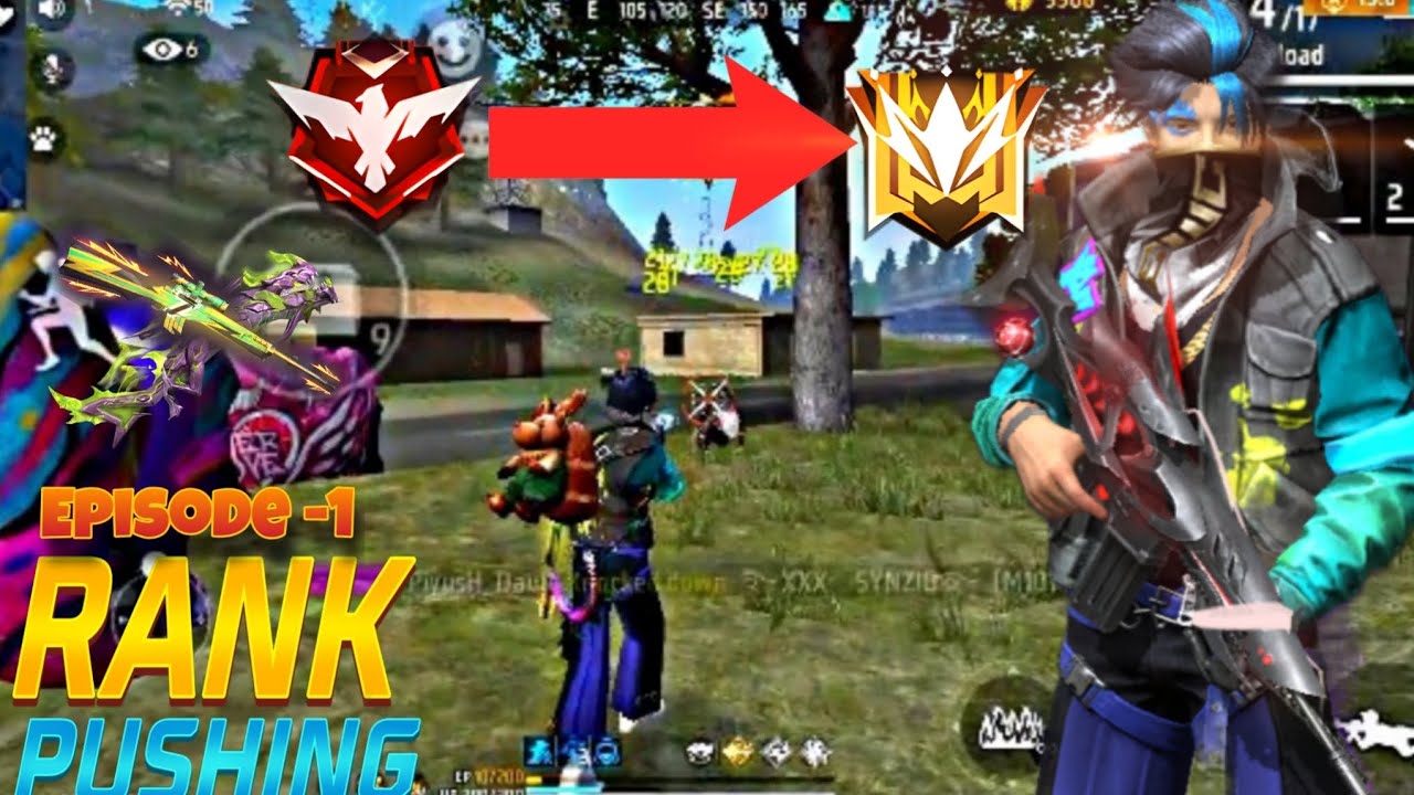 Heroic to grandmaster rank push e1 #freefire #viralvideo 