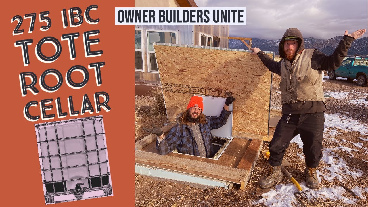 275 IBC Tote Root Cellar