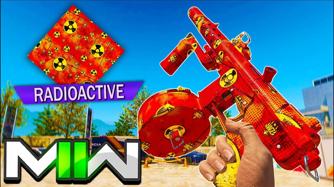 MW2 - Unlocking the Radioactive Camo (Very Rare)