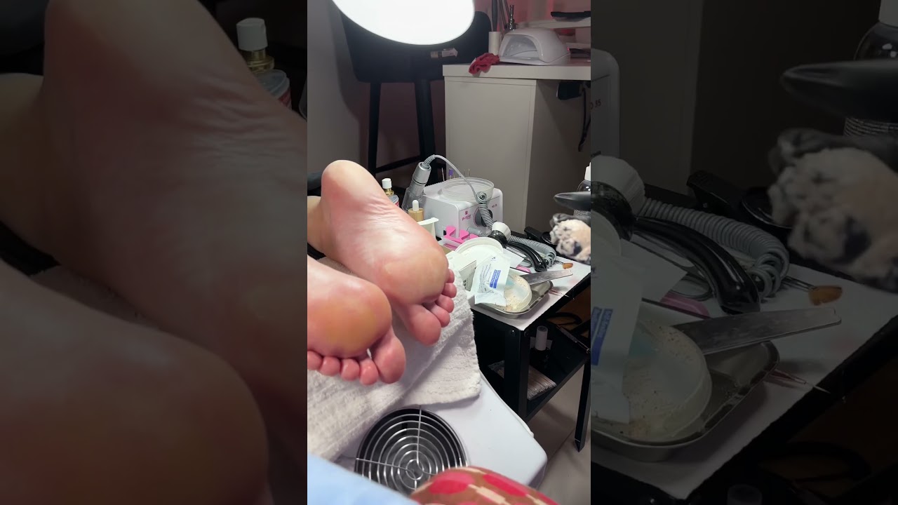 TRAITER LES CALLOSITÉS #nailart #manucure #nail #russianmanicure #foryou #pourtoi #pedicure #