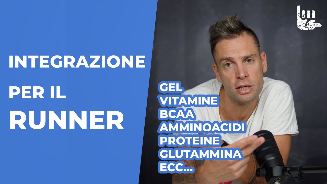 INTEGRAZIONE per il CORRIDORE - Molti runner non allenano e pensano all'integrazione