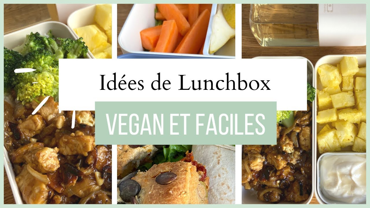 2 idées de Bento | Repas à emporter