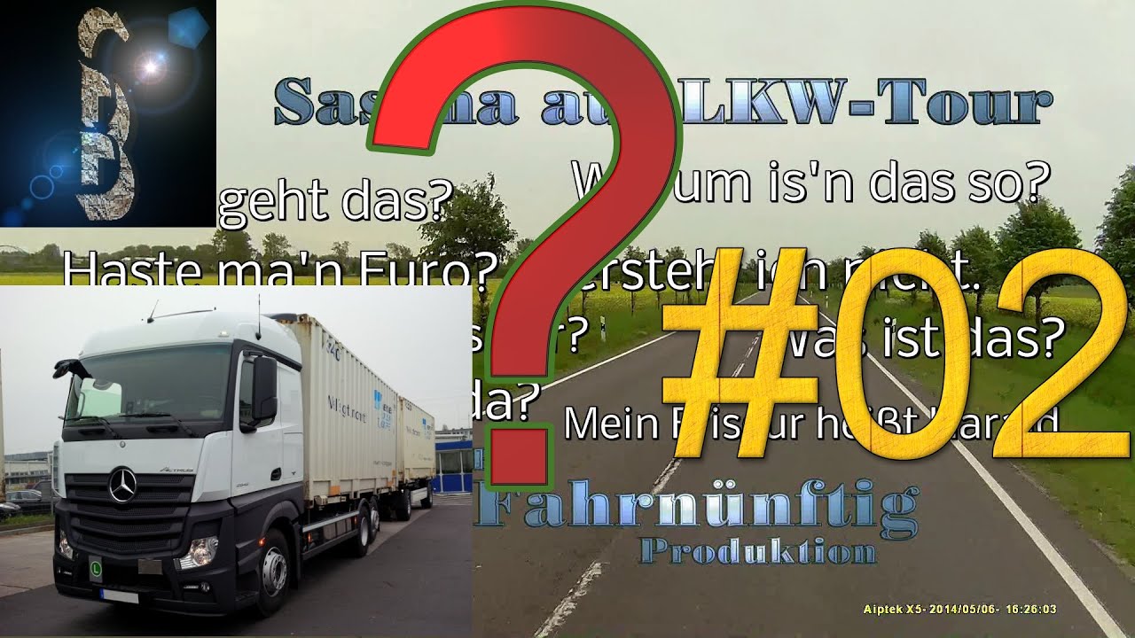 Sascha auf LKW-Tour - FAQ02 (Vom Eco-Modus PPC im Mercedes "Neuer Actros" [MP4] und den Nachteilen)
