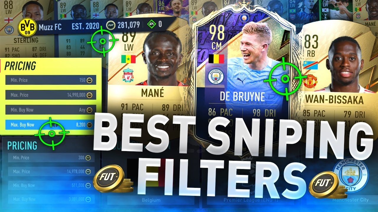MAKE 150K QUICKLY WITH THESE SNIPING FILTERS! 😄 #103 (FIFA 22 BEST SNIPING FILTERS TO MAKE COINS)