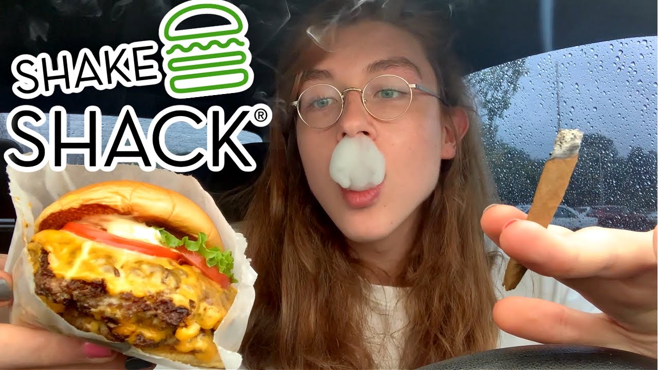 blunt hotbox + first time trying Shake Shack