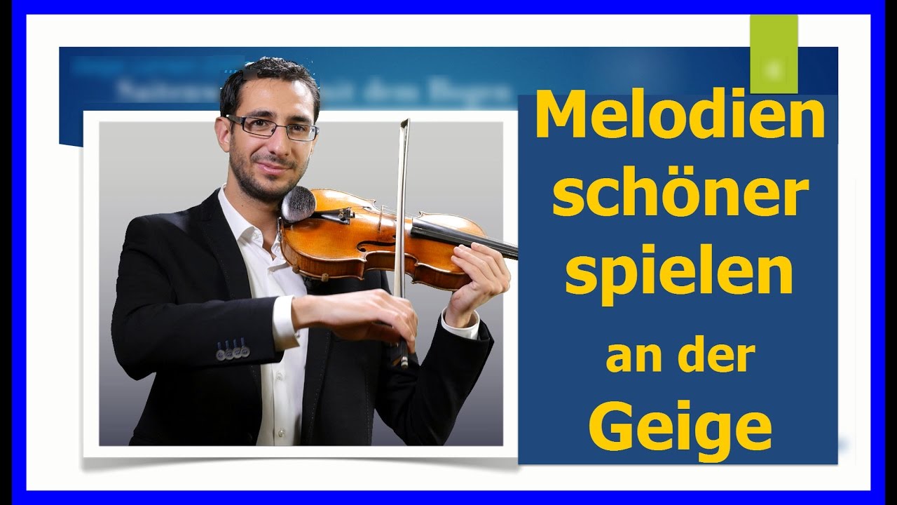 Saitenwechsel schön und sauber spielen [Geige Lernen Online Tutorial]