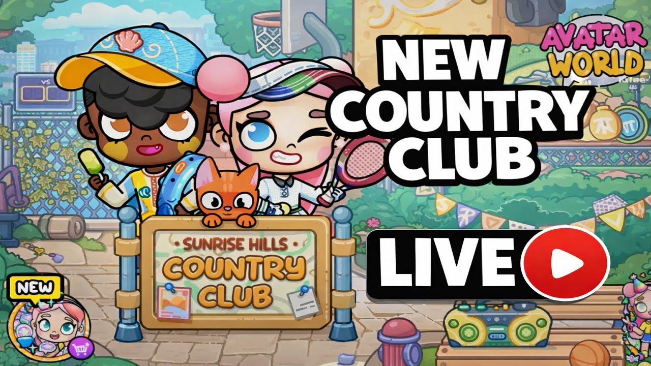 Sunrise Hills Country Club is HERE! ✔️ | Avatar World LIVE 🔴SKUBA KIDS