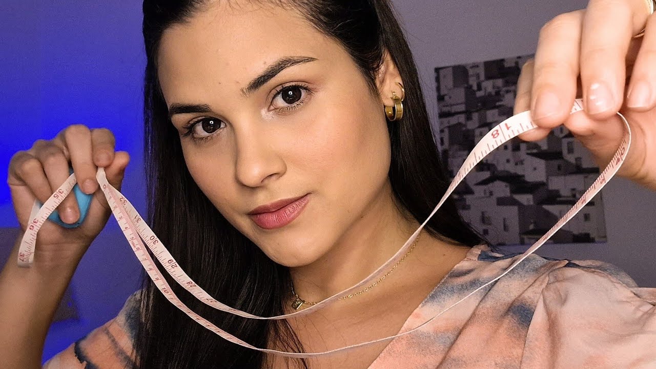 ASMR TIRANDO SUAS MEDIDAS | roleplay COSTUREIRA ✂️
