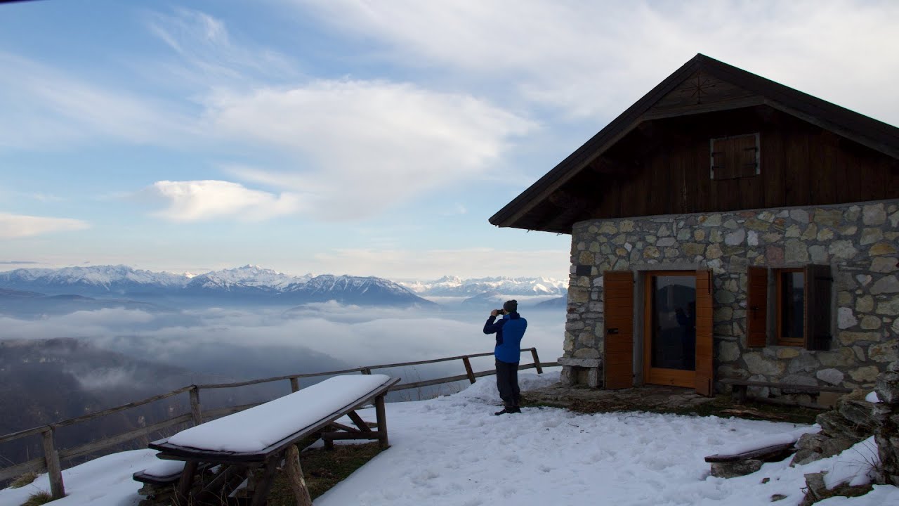 BIVACCO MURELON - 1483 mt slm-Col dell'Orso-Massiccio del Grappa- sulle tracce dei lupi!