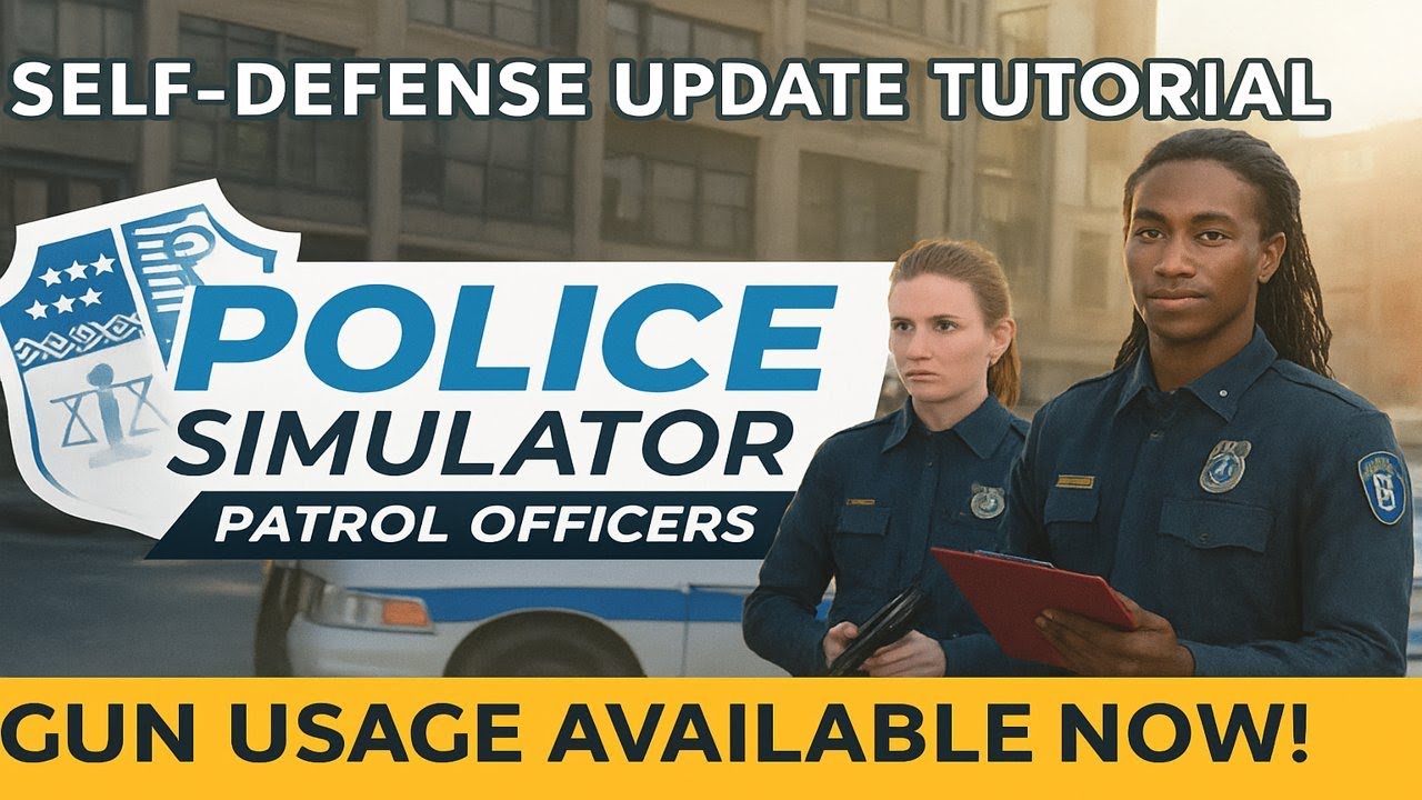 Как использовать обновление для самообороны в игре Police Simulator: Patrol Officers! Учебное пос...