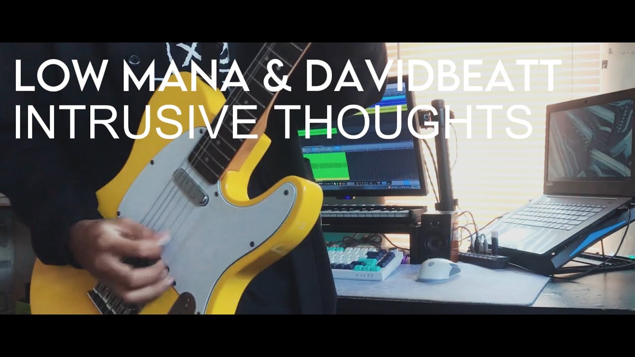 low mana & davidbeatt - intrusive thoughts (Guitar Cover by Duta E.)