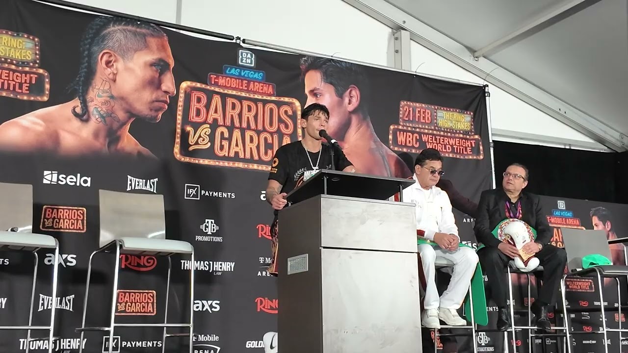 Ryan Garcia  post fight presser 