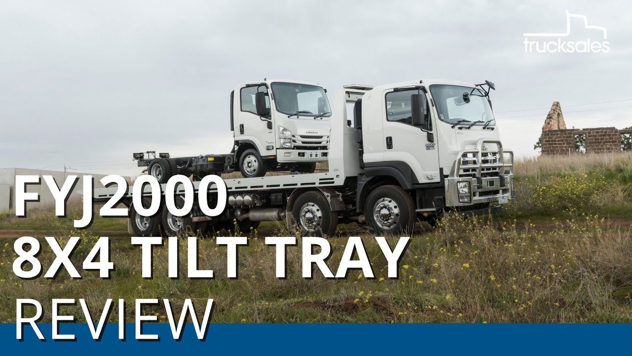 Isuzu FYJ2000 8x4 tilt tray 2017 review | trucksales