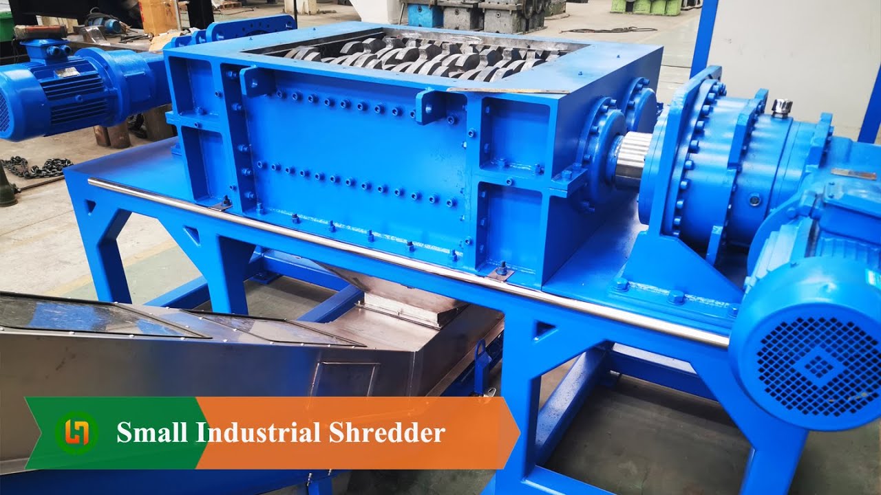 Industrial Shredder-Air filter shredder machine testing before delivery
