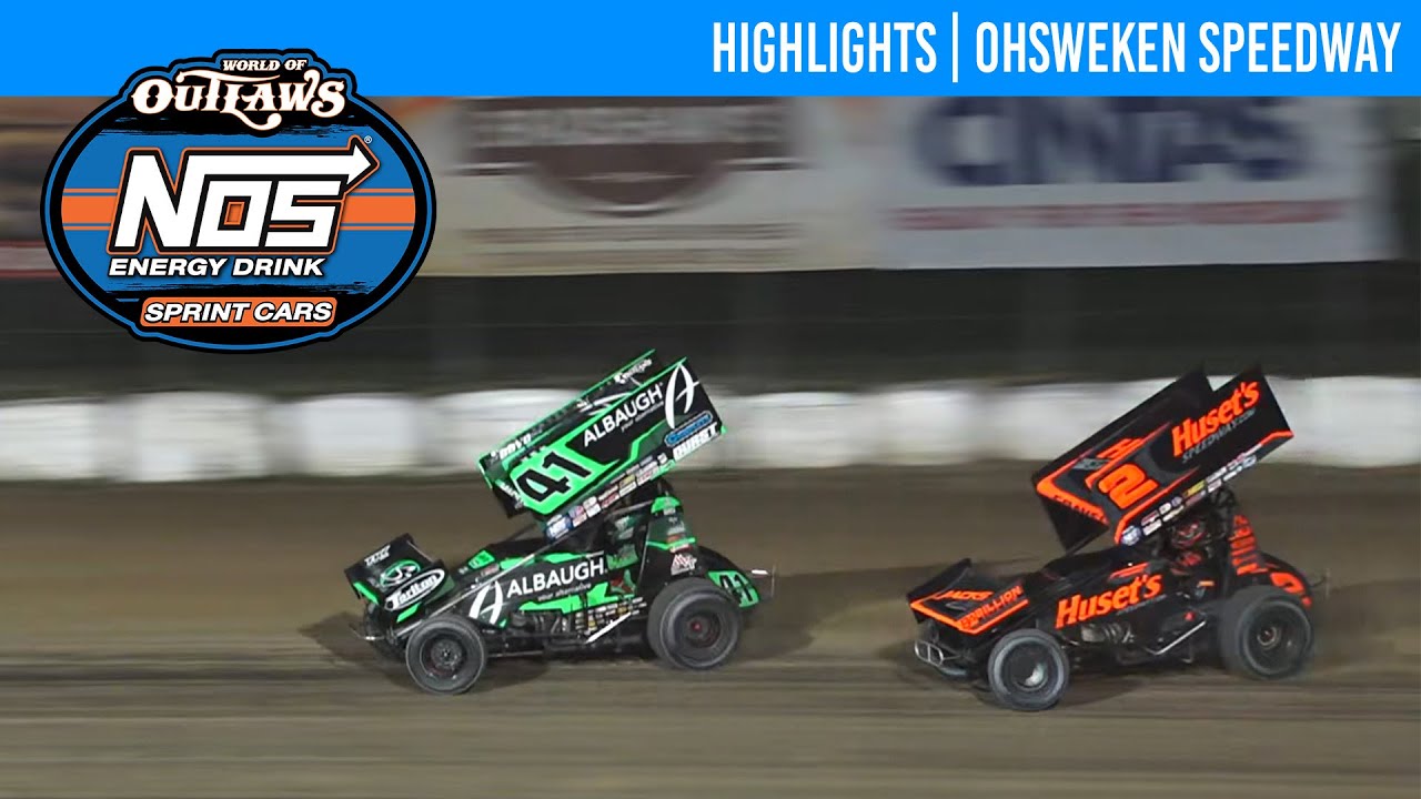 World of Outlaws NOS Energy Drink Sprint Cars | Ohsweken Speedway | May 14, 2025 | HIGHLIGHTS