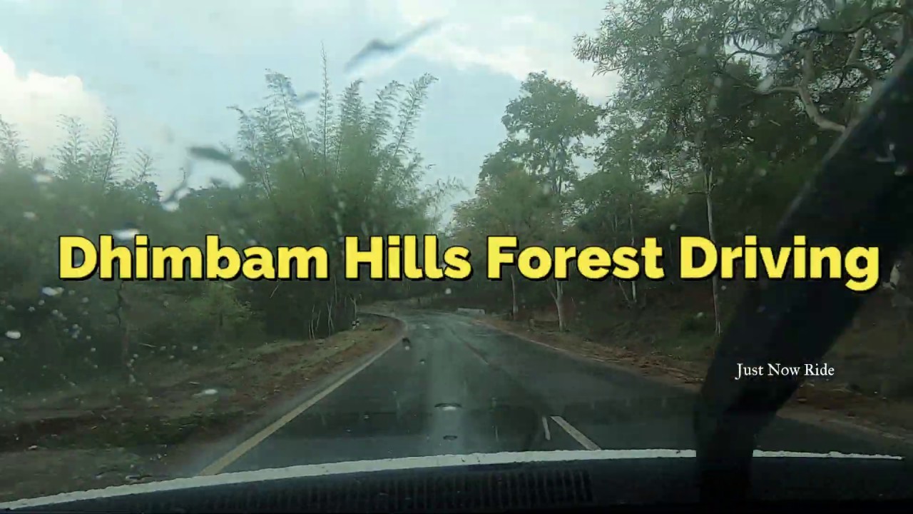 Dhimbam Hills Forest Rain Time Driving Trip