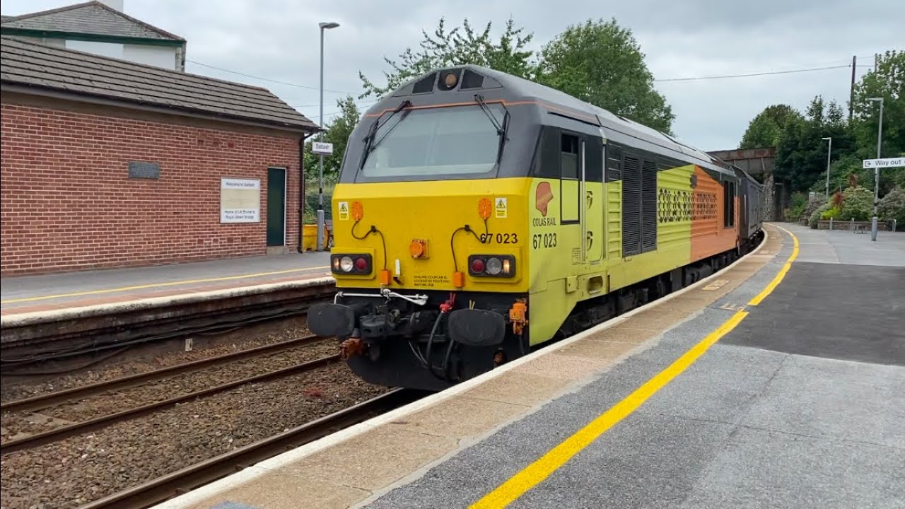 Trains at Saltash and St Germans - 3/7/20!