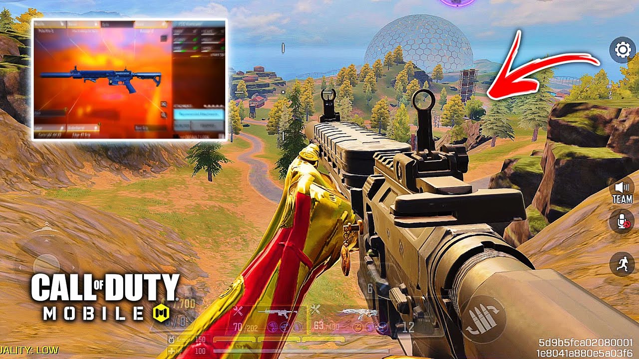 The BEST FSS Hurricane GUNSMITH in BATTLE ROYALE🔥 COD MOBILE 