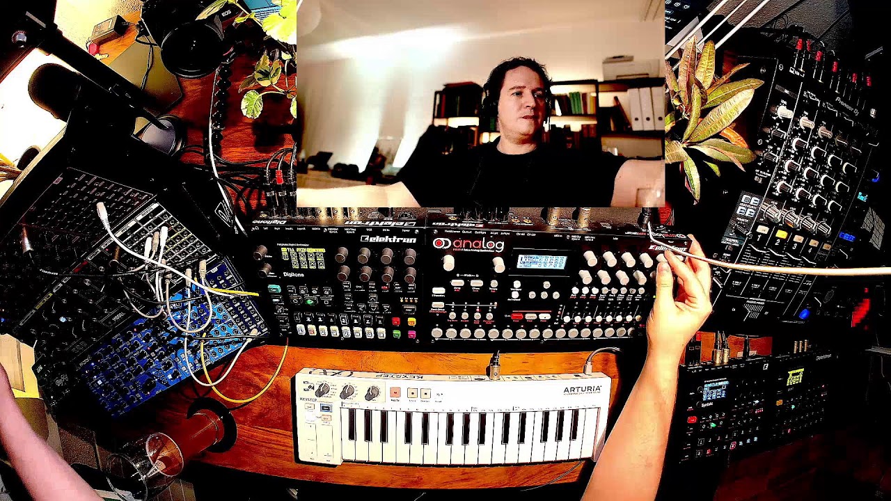 Wummertal - Live Session 27 - Building Live Techno Music Set - Analog