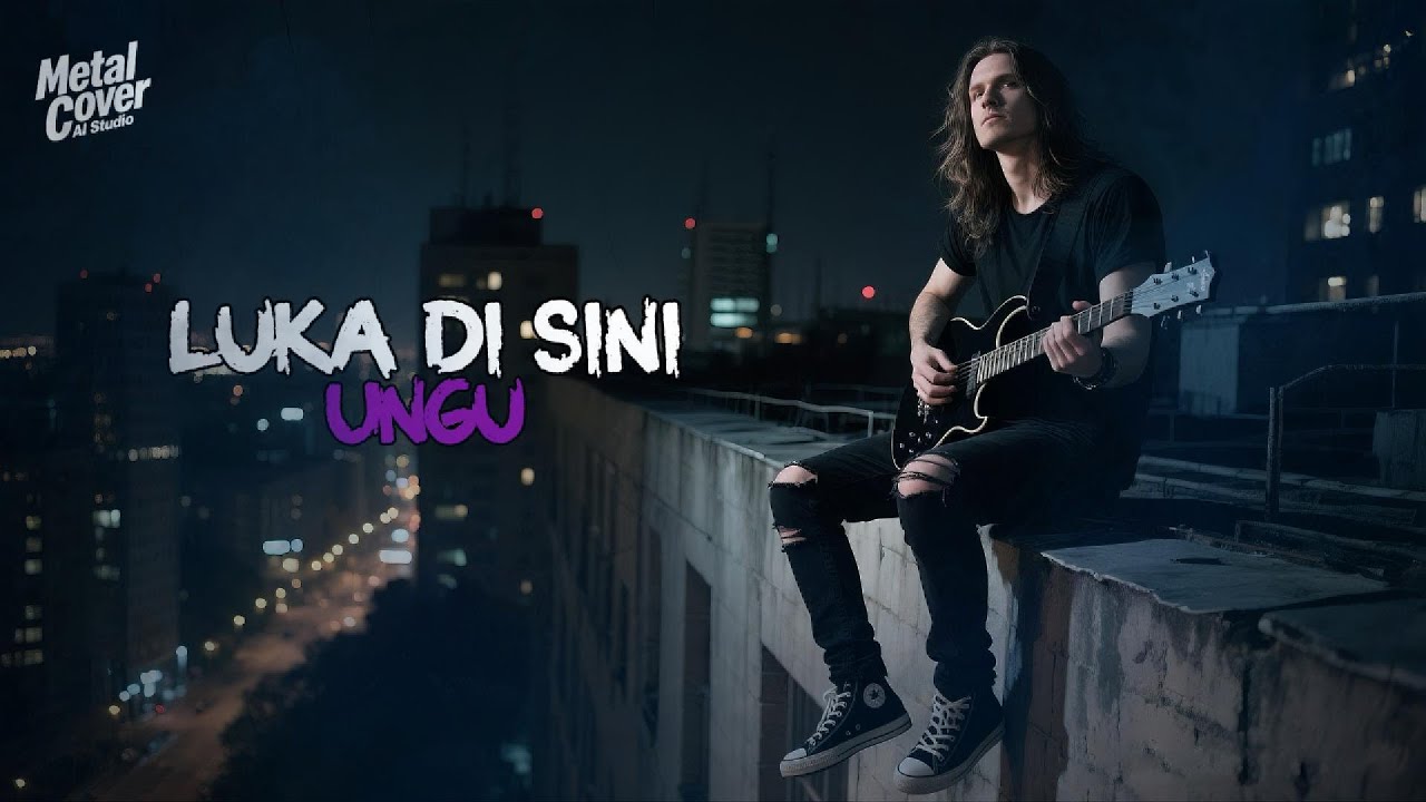 LUKA DI SINI - UNGU | Metal Cover AI Studio #cover #metalcover #rockmetal #ungucover