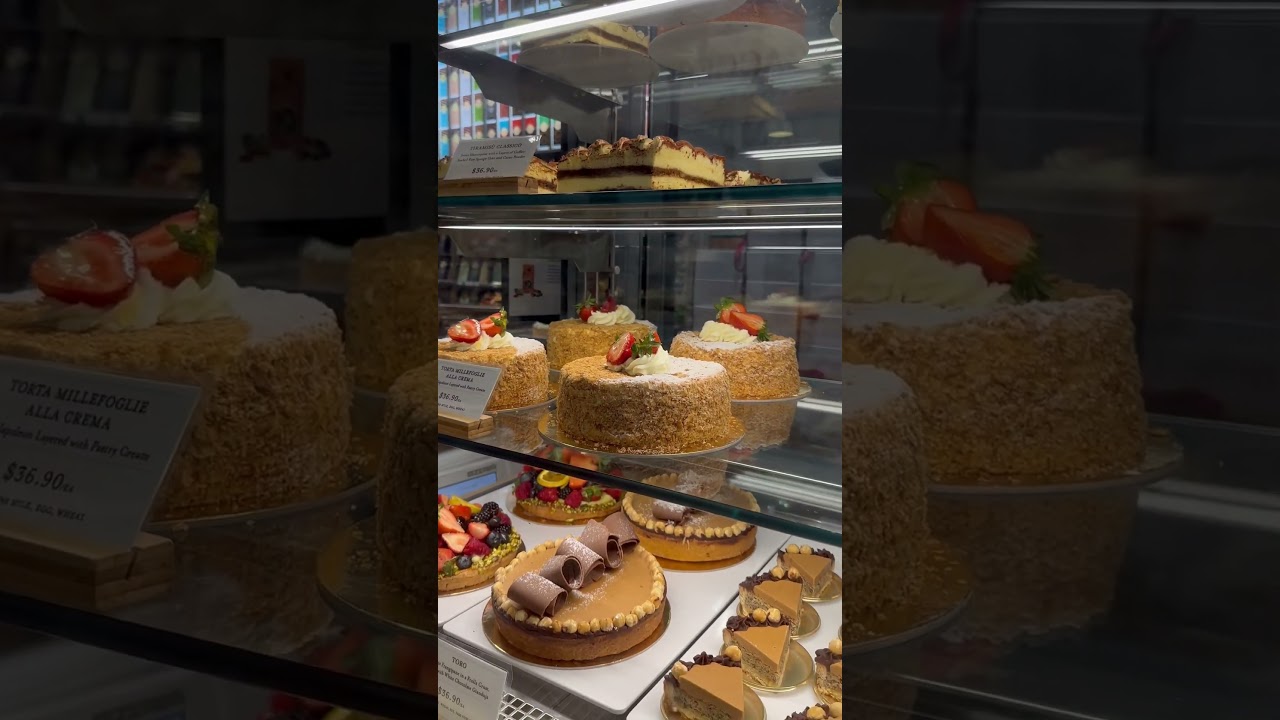 Cakes at Eataly New York