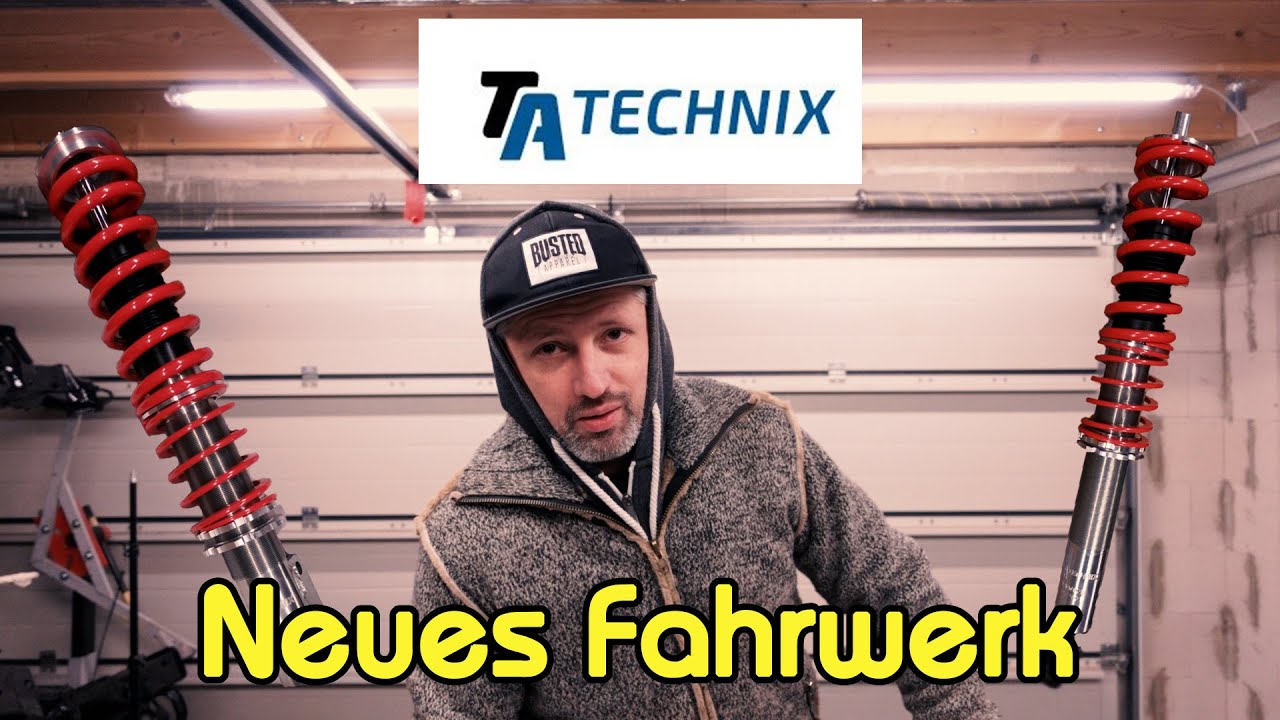 Neues Fahrwerk für den VW Golf 2 GTI + Hinterachse verbauen.
