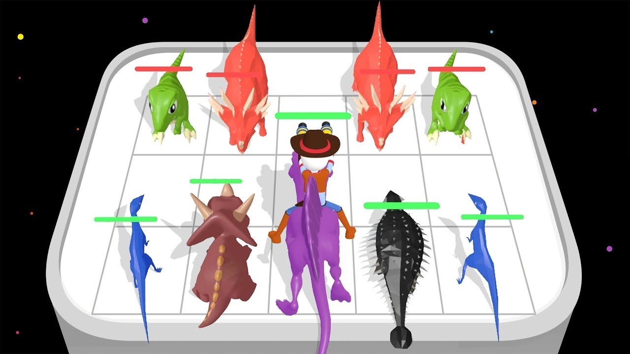 MERGE DINOSAUR: Monster Catch Run - AG Merge Battles (Replay)