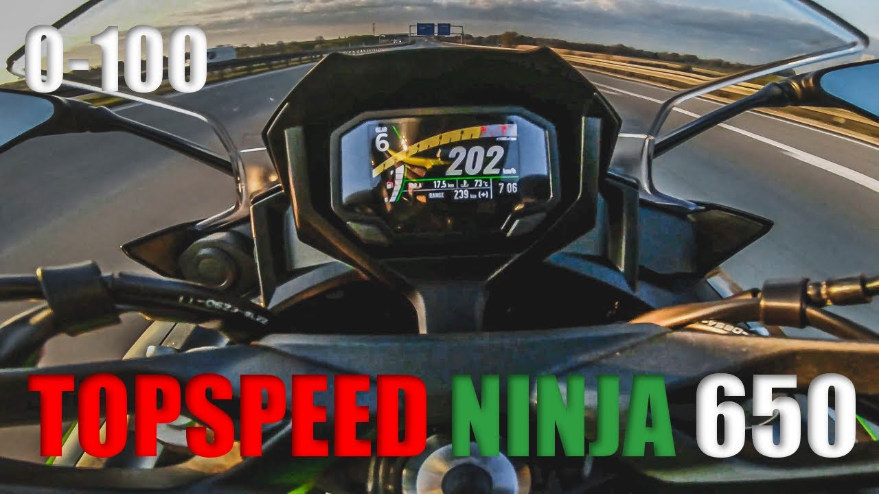 Kawasaki Ninja 650 2020 | Topspeed |0-100