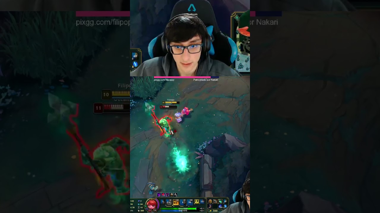 😲FILIPOPPY FOI RULADO!!! #lol